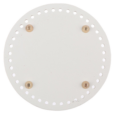 1 KOM Pribor za torbe Okruglo kožno dno Heklana torba Izrada donje prostirke Jastuk za torbicu Donja baza