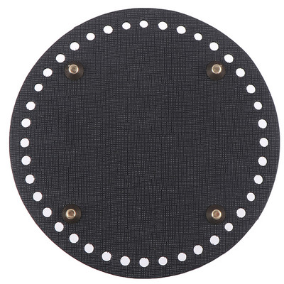 1 KOM Pribor za torbe Okruglo kožno dno Heklana torba Izrada donje prostirke Jastuk za torbicu Donja baza