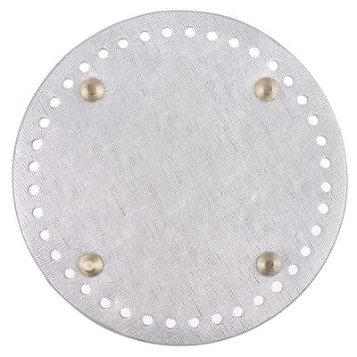 1 KOM Pribor za torbe Okruglo kožno dno Heklana torba Izrada donje prostirke Jastuk za torbicu Donja baza