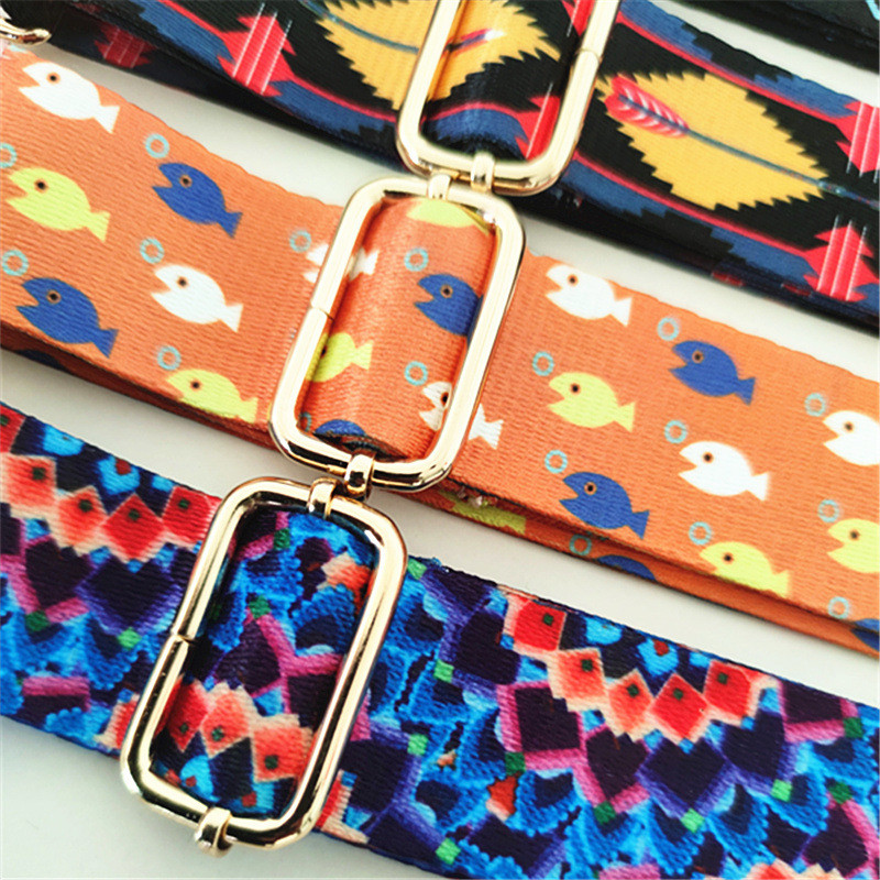 Käekoti rihmad Crossbody jaoks Reguleeritav kott Aksessuaarid Vöö koti tarvikud Käekott Rihm Lai nailon Õlakott Rihmad Bel