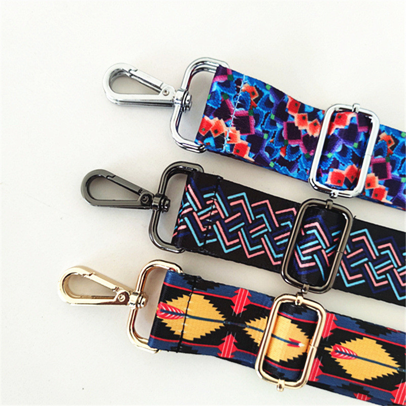 Käekoti rihmad Crossbody jaoks Reguleeritav kott Aksessuaarid Vöö koti tarvikud Käekott Rihm Lai nailon Õlakott Rihmad Bel