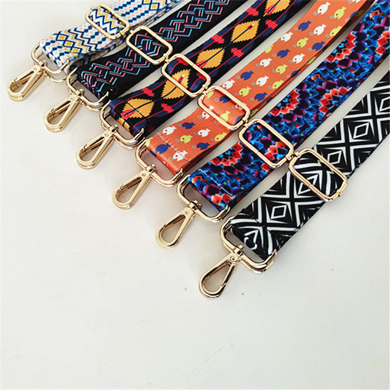 Käekoti rihmad Crossbody jaoks Reguleeritav kott Aksessuaarid Vöö koti tarvikud Käekott Rihm Lai nailon Õlakott Rihmad Bel