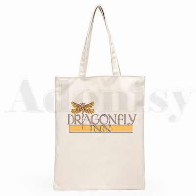 Gilmore Girls Graphic karikatūra Druka Iepirkumu somas Meiteņu modes Ikdienas iepakojuma rokas soma