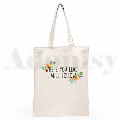 Gilmore Girls Graphic karikatūra Druka Iepirkumu somas Meiteņu modes Ikdienas iepakojuma rokas soma