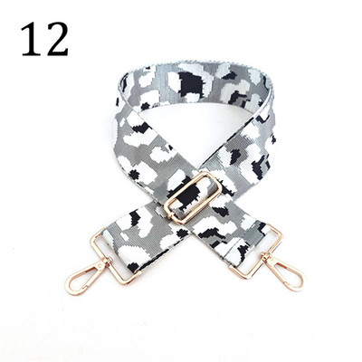 Deepeel 5 cm platas, krāsainas leoparda somas, siksniņa 80–130 cm, regulējams plecu šķērsgriezums, sieviešu rokassomas, nomaiņas somas piederumi