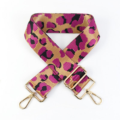 Deepeel 5 cm platas, krāsainas leoparda somas, siksniņa 80–130 cm, regulējams plecu šķērsgriezums, sieviešu rokassomas, nomaiņas somas piederumi
