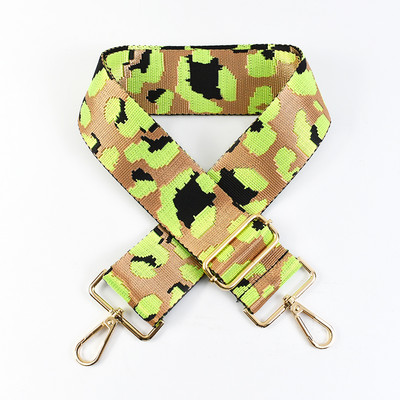 Deepeel 5 cm platas, krāsainas leoparda somas, siksniņa 80–130 cm, regulējams plecu šķērsgriezums, sieviešu rokassomas, nomaiņas somas piederumi