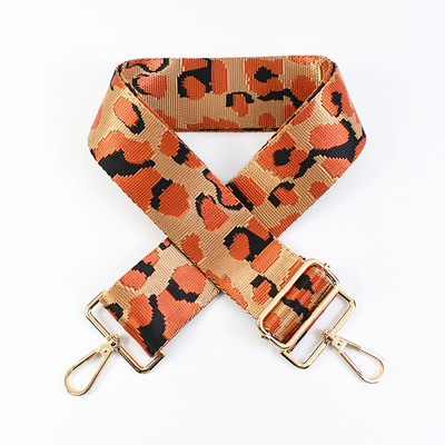 Deepeel 5 cm platas, krāsainas leoparda somas, siksniņa 80–130 cm, regulējams plecu šķērsgriezums, sieviešu rokassomas, nomaiņas somas piederumi