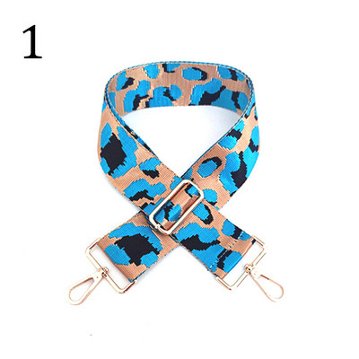 Deepeel 5 cm platas, krāsainas leoparda somas, siksniņa 80–130 cm, regulējams plecu šķērsgriezums, sieviešu rokassomas, nomaiņas somas piederumi