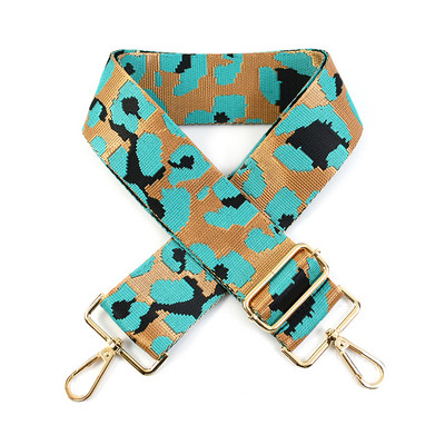 Deepeel 5 cm platas, krāsainas leoparda somas, siksniņa 80–130 cm, regulējams plecu šķērsgriezums, sieviešu rokassomas, nomaiņas somas piederumi