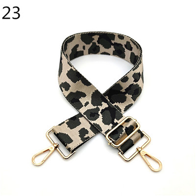 Deepeel 5 cm platas, krāsainas leoparda somas, siksniņa 80–130 cm, regulējams plecu šķērsgriezums, sieviešu rokassomas, nomaiņas somas piederumi