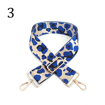 Deepeel 5 cm platas, krāsainas leoparda somas, siksniņa 80–130 cm, regulējams plecu šķērsgriezums, sieviešu rokassomas, nomaiņas somas piederumi