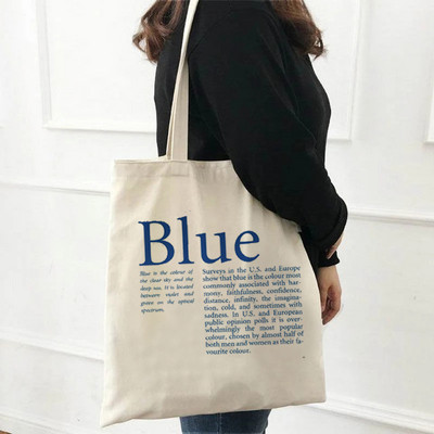2022 Harajuku All-match Kawaii Cartoon Alphabet Nákupná taška Tote Bag Plátená taška cez rameno Dámska nákupná taška s veľkou kapacitou Tot
