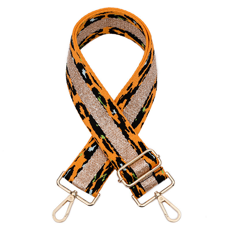 Podesivi remen Putni dodaci Nova podebljana leopard točkasta torba Naramenica sa zlatnim nitima Pojas preko ramena