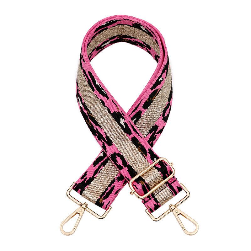 Podesivi remen Putni dodaci Nova podebljana leopard točkasta torba Naramenica sa zlatnim nitima Pojas preko ramena