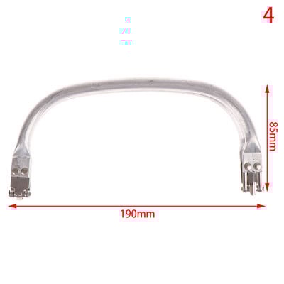 13-27 cm okvir torbe za torbicu okvir liječničke torbice okvir od metalne aluminijske cijevi DIY torba ručka dodaci dijelovi torbice 12 vrsta