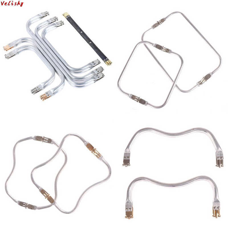 13-27 cm okvir torbe za torbicu okvir liječničke torbice okvir od metalne aluminijske cijevi DIY torba ručka dodaci dijelovi torbice 12 vrsta