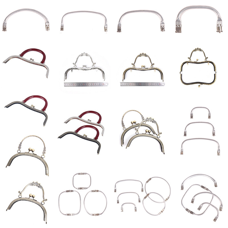 13-27 cm okvir torbe za torbicu okvir liječničke torbice okvir od metalne aluminijske cijevi DIY torba ručka dodaci dijelovi torbice 12 vrsta