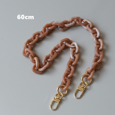 Riblja kost Leopard remen za torbu 40cm-120cm akrilne smole lančić za remen za torbicu Odvojivi zamjenski dodaci za torbicu na rame