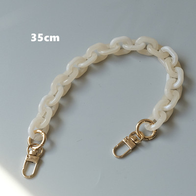 Riblja kost Leopard remen za torbu 40cm-120cm akrilne smole lančić za remen za torbicu Odvojivi zamjenski dodaci za torbicu na rame