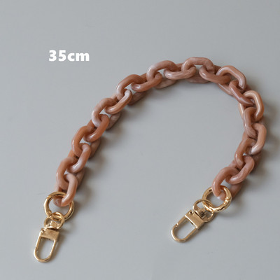 Riblja kost Leopard remen za torbu 40cm-120cm akrilne smole lančić za remen za torbicu Odvojivi zamjenski dodaci za torbicu na rame