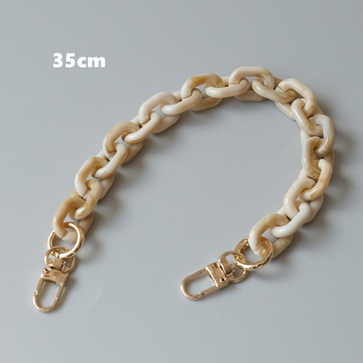 Riblja kost Leopard remen za torbu 40cm-120cm akrilne smole lančić za remen za torbicu Odvojivi zamjenski dodaci za torbicu na rame