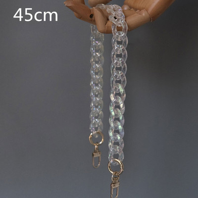 Riblja kost Leopard remen za torbu 40cm-120cm akrilne smole lančić za remen za torbicu Odvojivi zamjenski dodaci za torbicu na rame