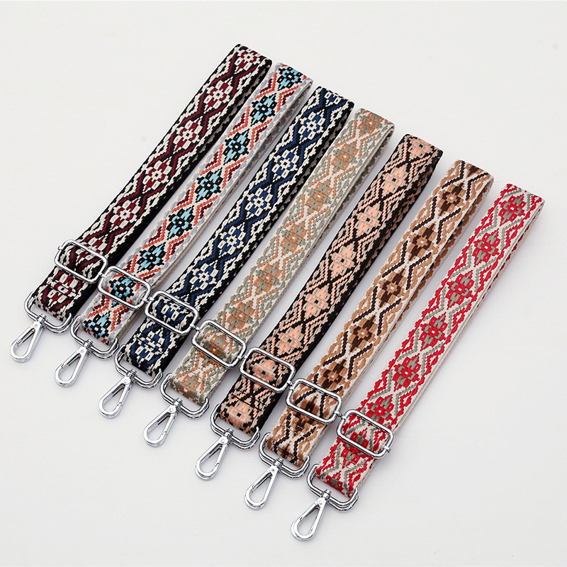 Cureaua de geantă reglabilă curcubeu Cureaua de geantă de mână Curea de umăr lată Înlocuire curea de bricolaj Accesorii de curea Piesă de geantă Curea reglabilă