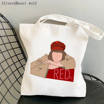 Γυναικεία τσάντα ώμου Έκδοση Taylor σε RED Kawaii Bag Harajuku Shopping Canvas Shopper Τσάντα για κορίτσι Τσάντα Tote Shopper Lady Bag