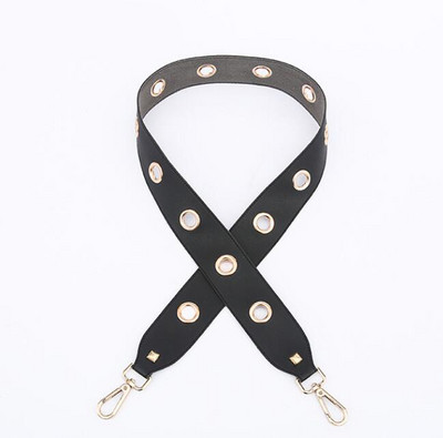 PU kožna naramenica za torbu s zakovicama Ženska torba za preko ramena Pojas s čvrstim širokim remenom Dio torbe s remenom Dodaci Ženska naramenica za kurirske torbe