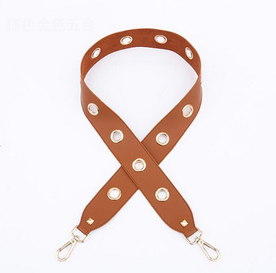 PU kožna naramenica za torbu s zakovicama Ženska torba za preko ramena Pojas s čvrstim širokim remenom Dio torbe s remenom Dodaci Ženska naramenica za kurirske torbe