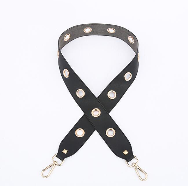 PU kožna naramenica za torbu s zakovicama Ženska torba za preko ramena Pojas s čvrstim širokim remenom Dio torbe s remenom Dodaci Ženska naramenica za kurirske torbe