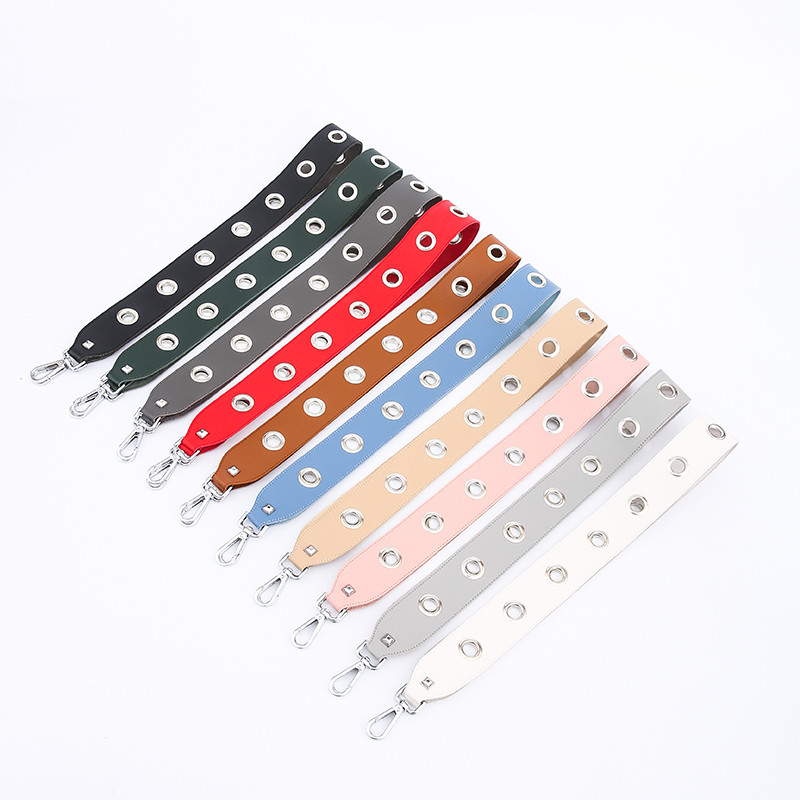 PU kožna naramenica za torbu s zakovicama Ženska torba za preko ramena Pojas s čvrstim širokim remenom Dio torbe s remenom Dodaci Ženska naramenica za kurirske torbe