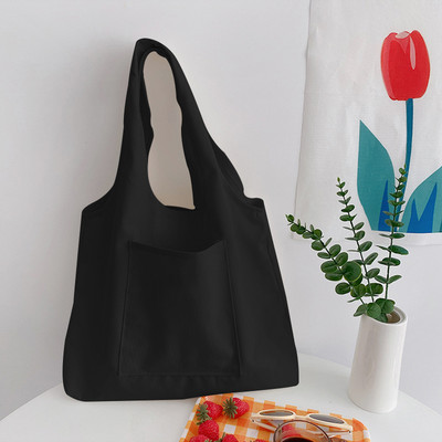 Francia nyomtatott divat Női vászon bevásárlótáska Eco Harajuku válltáskák Személyre szabott Köszönöm Mistress Iskolatáskák Ajándék