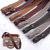 Augstas kvalitātes ādas somas siksna, regulējama nomaiņa Crossbody roktura siksna zelta aparatūra sievietēm rokassomu DIY somas aksesuārs