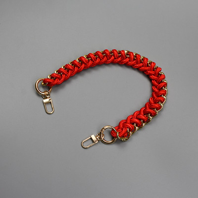 Visiškai naujo dizaino moteriškos rankinės aksesuarai moteriškas Dirželis krepšiams grotelės Rankinės rankinės grandinėlė 40cm trumpas Krepšelio rankenos aukštos kokybės dirželis