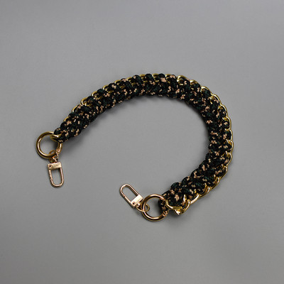 Visiškai naujo dizaino moteriškos rankinės aksesuarai moteriškas Dirželis krepšiams grotelės Rankinės rankinės grandinėlė 40cm trumpas Krepšelio rankenos aukštos kokybės dirželis