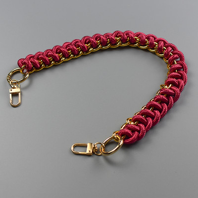 Visiškai naujo dizaino moteriškos rankinės aksesuarai moteriškas Dirželis krepšiams grotelės Rankinės rankinės grandinėlė 40cm trumpas Krepšelio rankenos aukštos kokybės dirželis