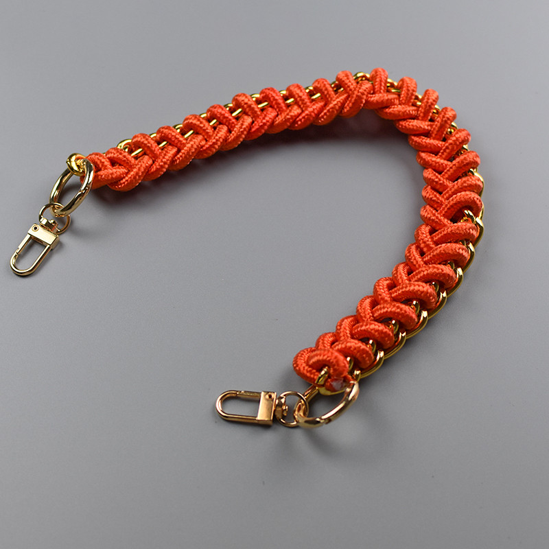 Ολοκαίνουργιο σχέδιο γυναικεία αξεσουάρ γυναικεία τσάντα Λουράκι για τσάντες σχάρες Βραχιόλια αλυσίδα τσάντας 40cm κοντή τσάντα με λαβές λουράκι υψηλής ποιότητας