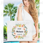 Personalizētas EVJF līgavas māsas rokassomiņas pasūtījuma vārdā Goda kalpones plecu soma Kāzu vecmeitu ballītes rokassomiņas kāzu dāvanas