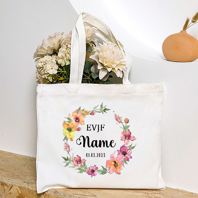 Personalizētas EVJF līgavas māsas rokassomiņas pasūtījuma vārdā Goda kalpones plecu soma Kāzu vecmeitu ballītes rokassomiņas kāzu dāvanas