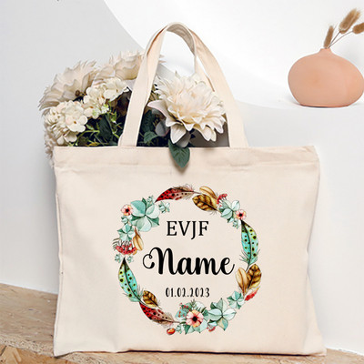 Personalizētas EVJF līgavas māsas rokassomiņas pasūtījuma vārdā Goda kalpones plecu soma Kāzu vecmeitu ballītes rokassomiņas kāzu dāvanas