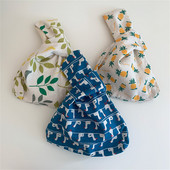 2023 japán mini hordozható csomós csuklótáska női felső fogantyús táska egyszerű pénztárcák kézitáskák vízálló bevásárlótáska telefon kulcstartó