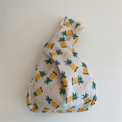 2023 japán mini hordozható csomós csuklótáska női felső fogantyús táska egyszerű pénztárcák kézitáskák vízálló bevásárlótáska telefon kulcstartó