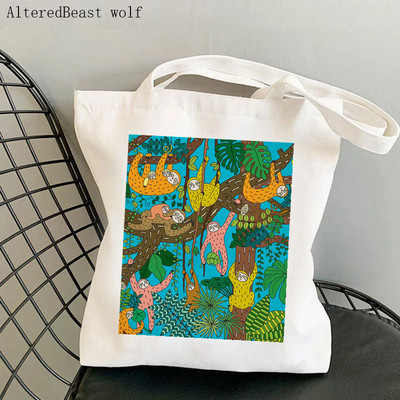 Női vásárló táska sok tengerimalac Nyomtatott Kawaii táska Harajuku Bevásárlóvászon Shopper Bag lány kézitáska Vállas női táska