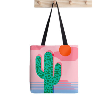 Pirkėjo košmaras prieš Kalėdas Spausdintas krepšys moterims Harajuku pirkėjo rankinė mergina Pečių pirkinių krepšys Lady Canvas Bag