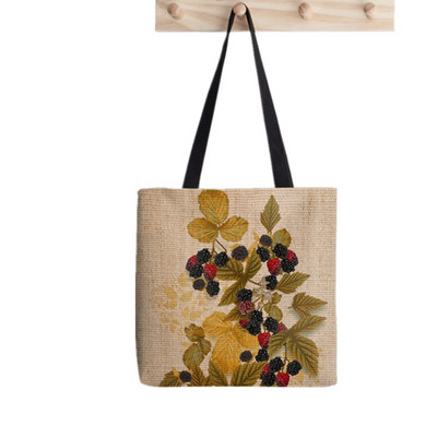 Pirkėjo košmaras prieš Kalėdas Spausdintas krepšys moterims Harajuku pirkėjo rankinė mergina Pečių pirkinių krepšys Lady Canvas Bag