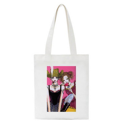 Torbe za kupovinu Nana Anime Manga Ren Honjo Kawaii Torba za djevojke Print Platnena velika torba Ručne torbe Ženska torba Harajuku Torba za rame