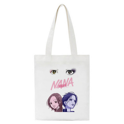 Torbe za kupovinu Nana Anime Manga Ren Honjo Kawaii Torba za djevojke Print Platnena velika torba Ručne torbe Ženska torba Harajuku Torba za rame