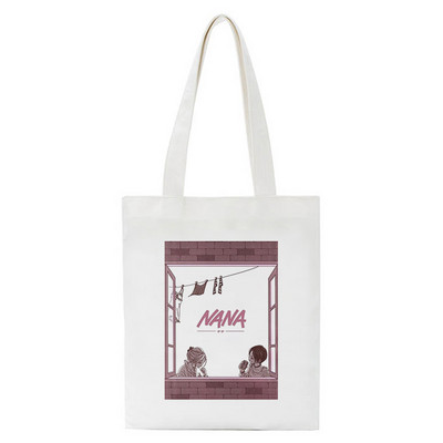 Torbe za kupovinu Nana Anime Manga Ren Honjo Kawaii Torba za djevojke Print Platnena velika torba Ručne torbe Ženska torba Harajuku Torba za rame